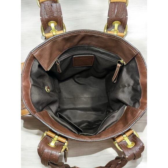 Y2K Coach 10049 Soho Braided Multi-Function Tote Bag - Picture 5 of 11